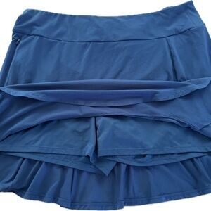 J Jill Fit Supreme Active Flounced hemSkort Large